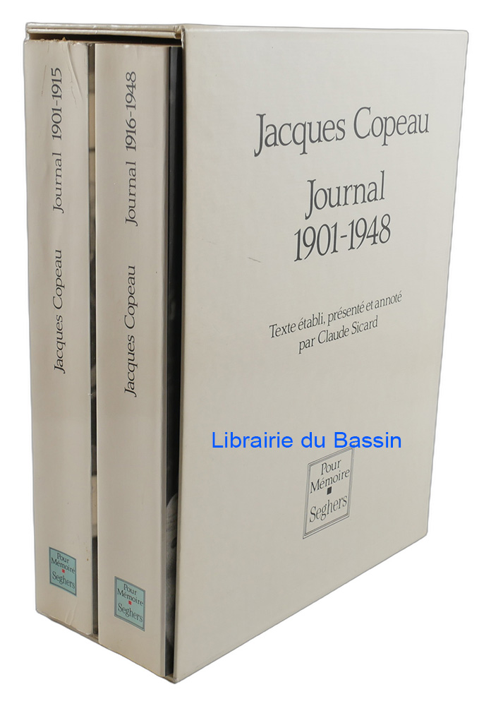 Livre moderne : Jacques Copeau Journal 1901-1948