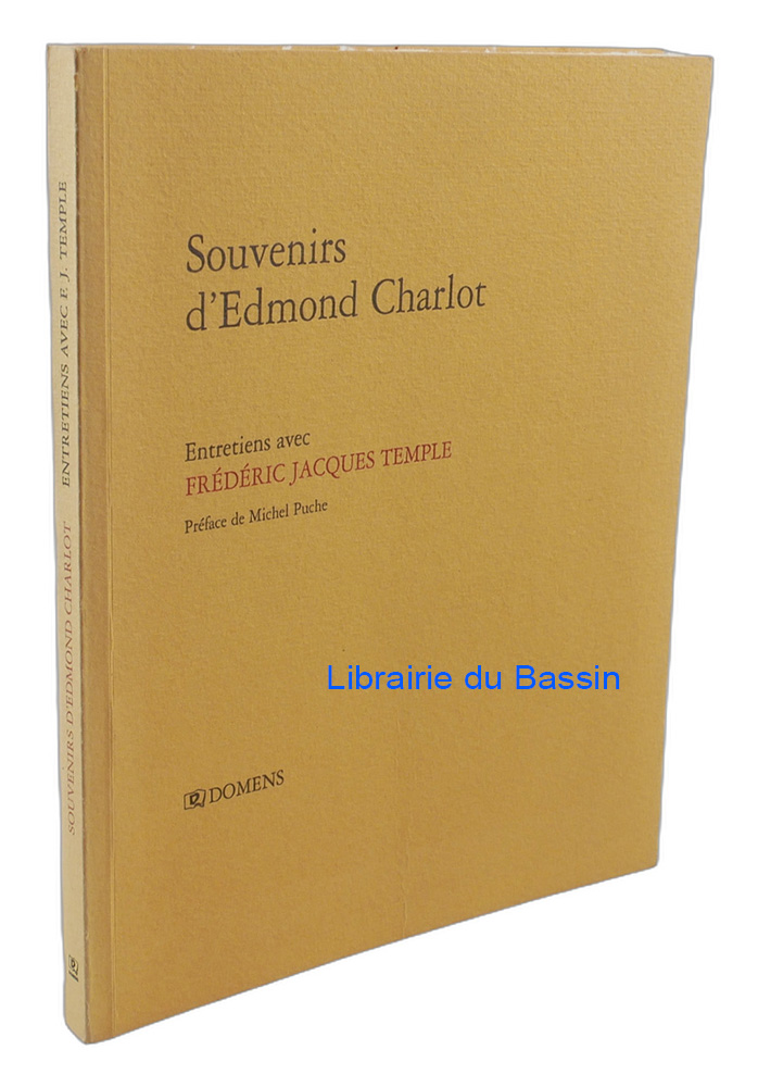 Souvenirs d'Edmond Charlot