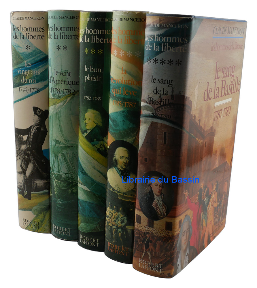 Livre moderne : Les hommes et la Liberté 5 Volumes