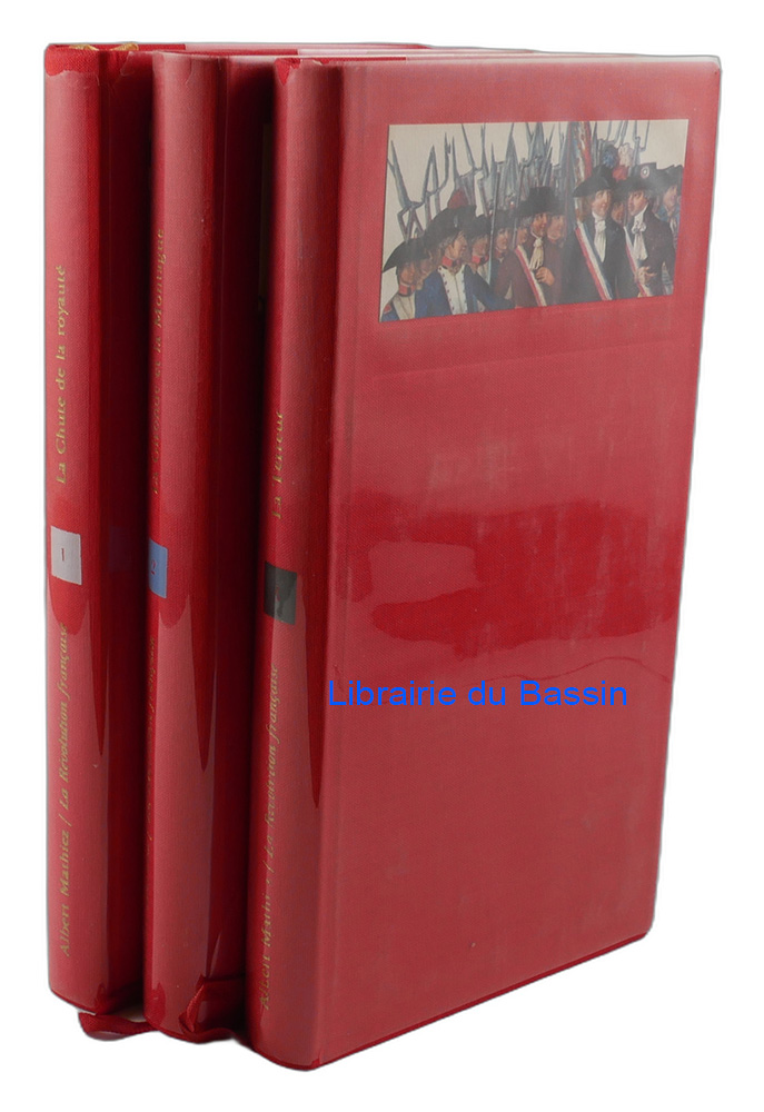 Livre moderne : La Révolution française 3 Tomes - Édition originale