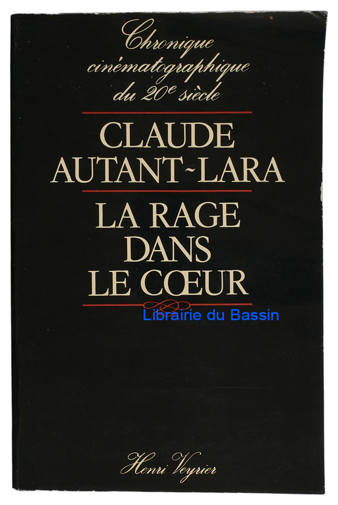 Livre moderne : La rage dans le coeur