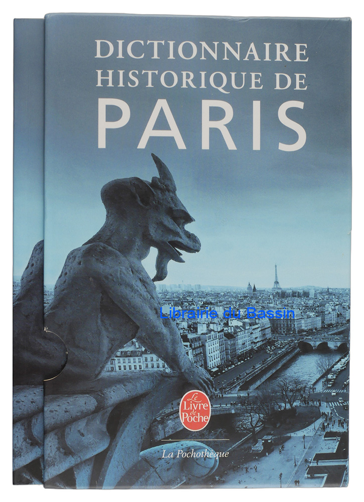 Livre moderne : Dictionnaire historique de Paris