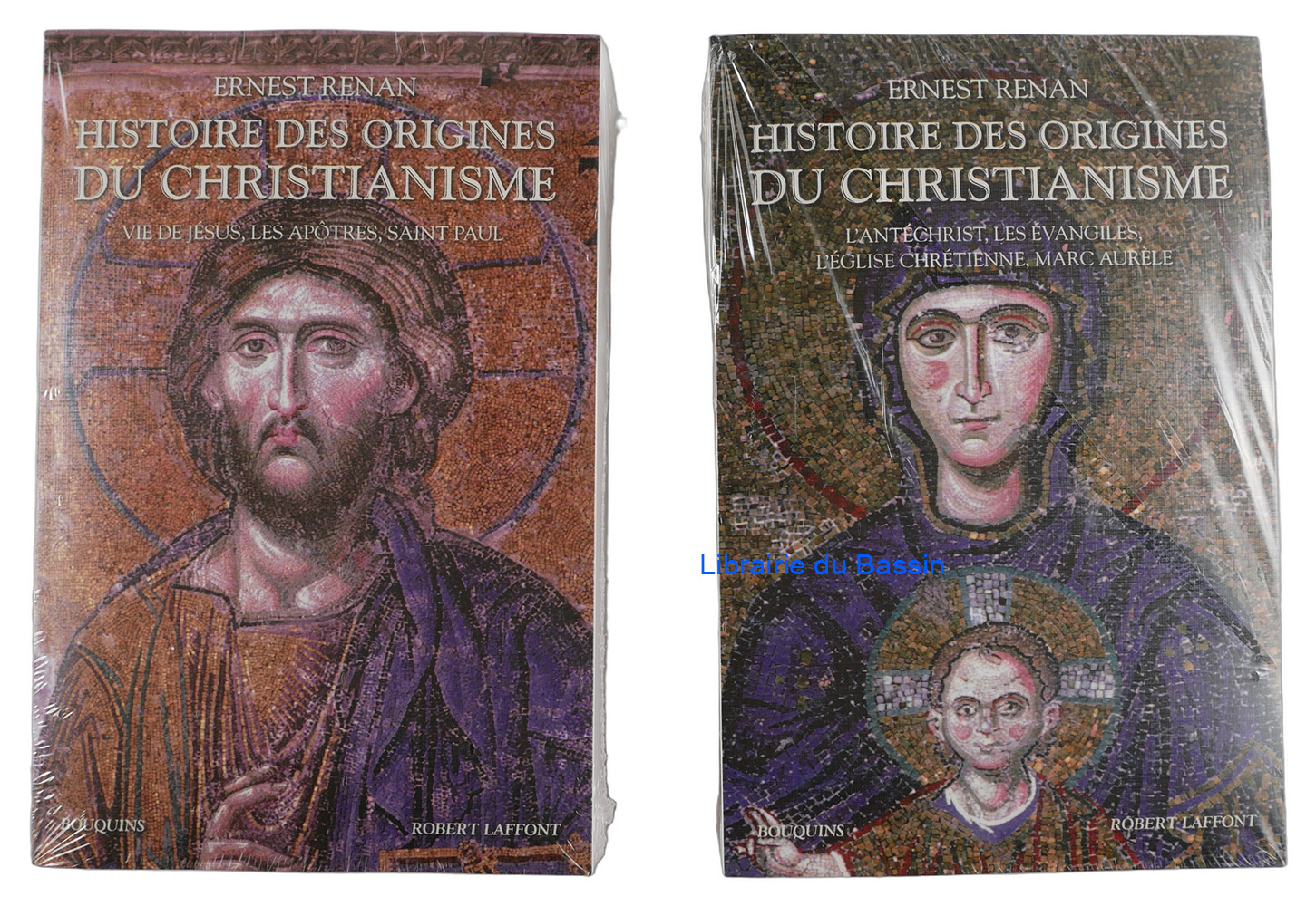 Livre moderne : Histoire des origines du Christianisme 2 Tomes
