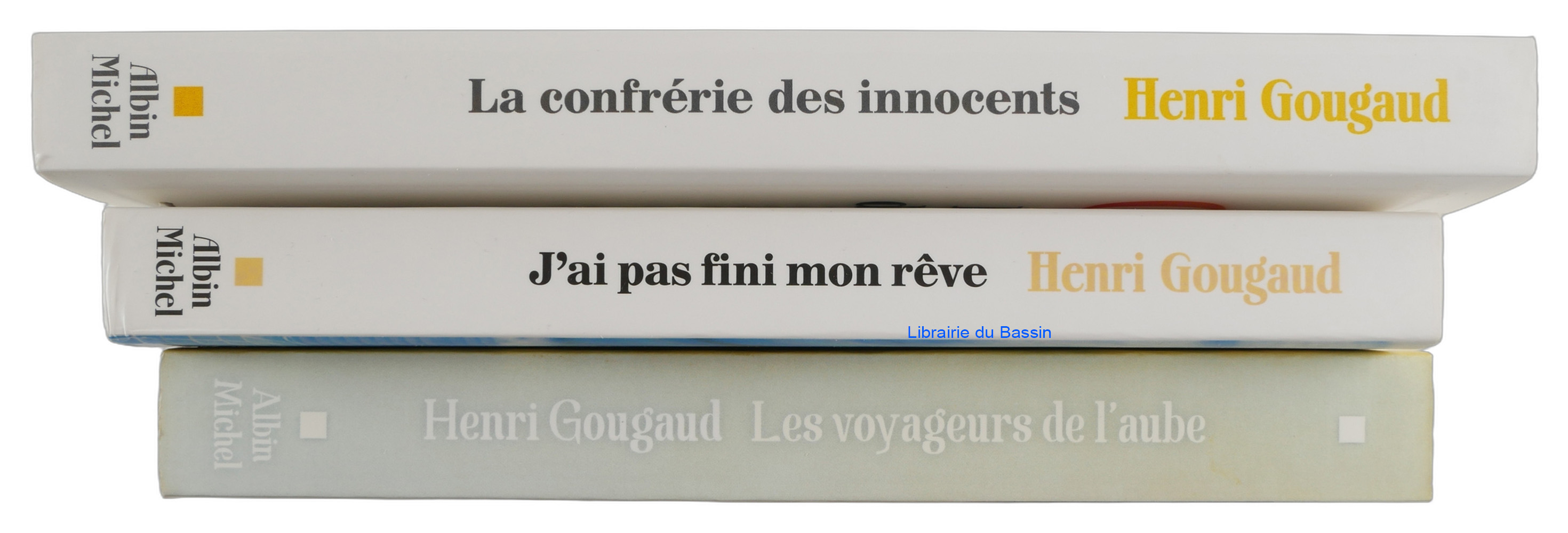 Livre moderne : Lot de 3 livres : Les voyageurs de l'aube ET J'ai pas fini mon rêve ET La confrérie des innocents