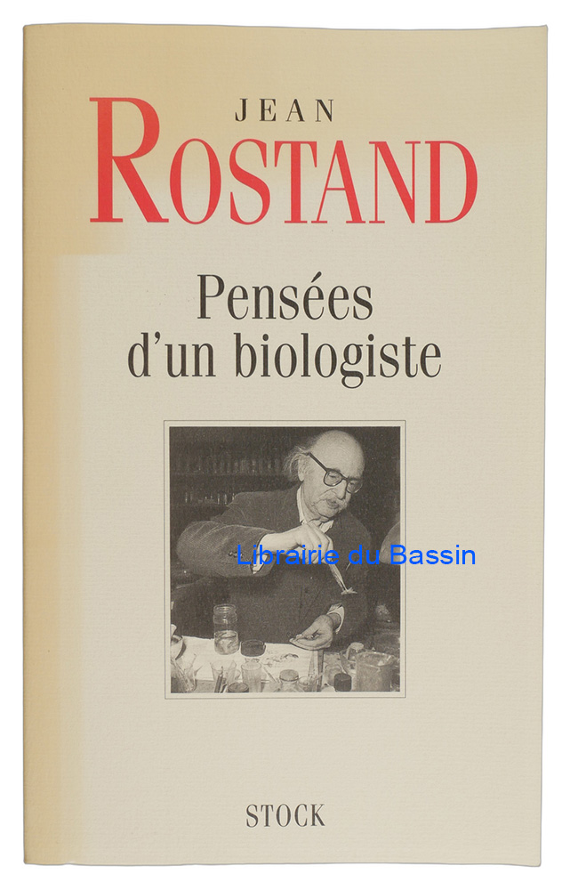 Livre moderne : Pensées d'un biologiste