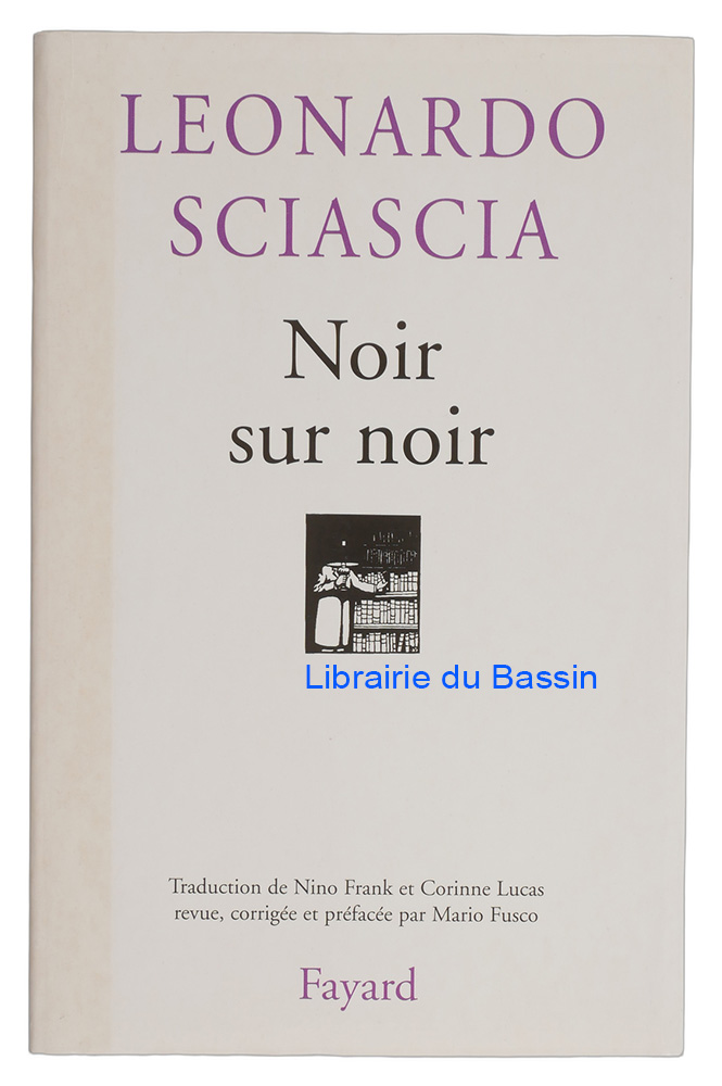 Livre moderne : Noir sur noir