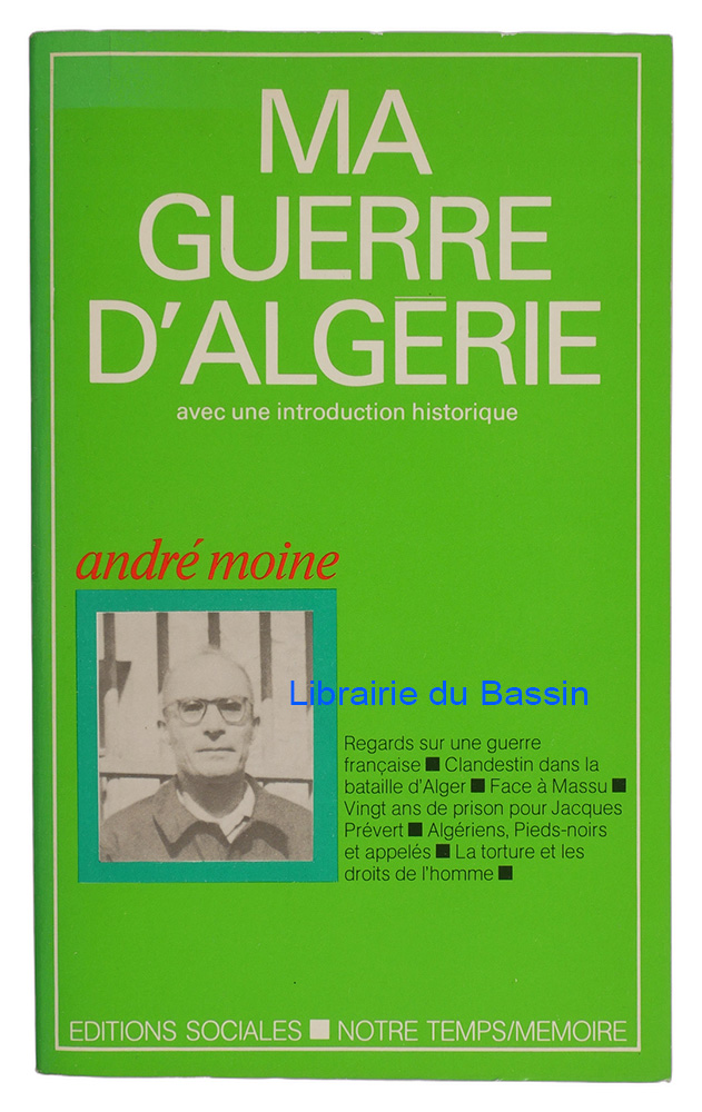 Livre moderne : Ma guerre d'Algérie