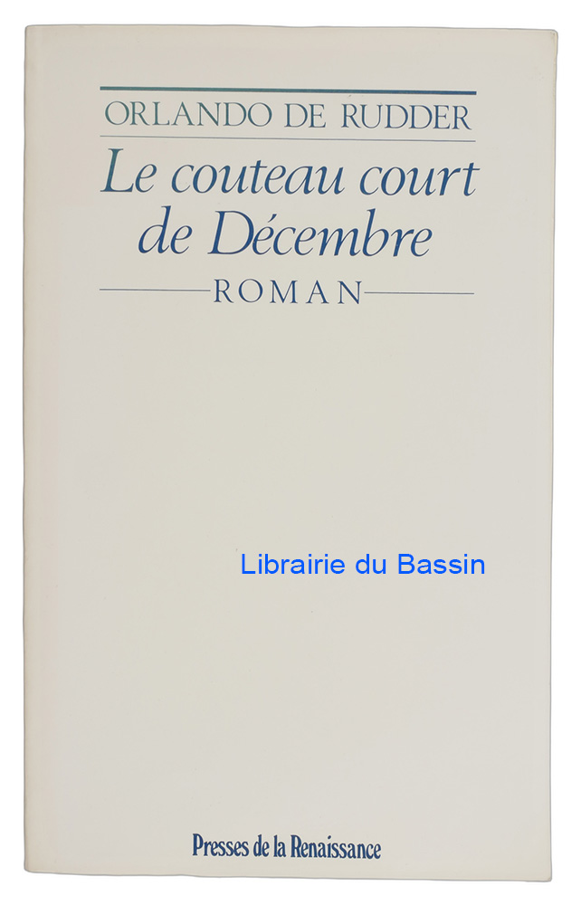 Livre moderne : Le couteau court de Décembre - Envoi autographe