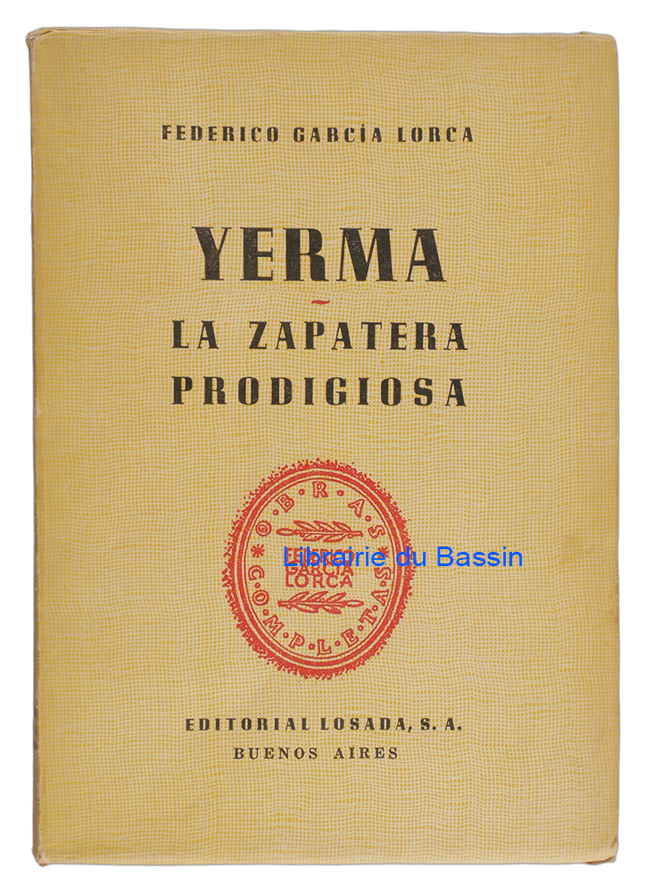 Livre moderne : Obras completas Tome III Yerma La zapatera prodigiosa