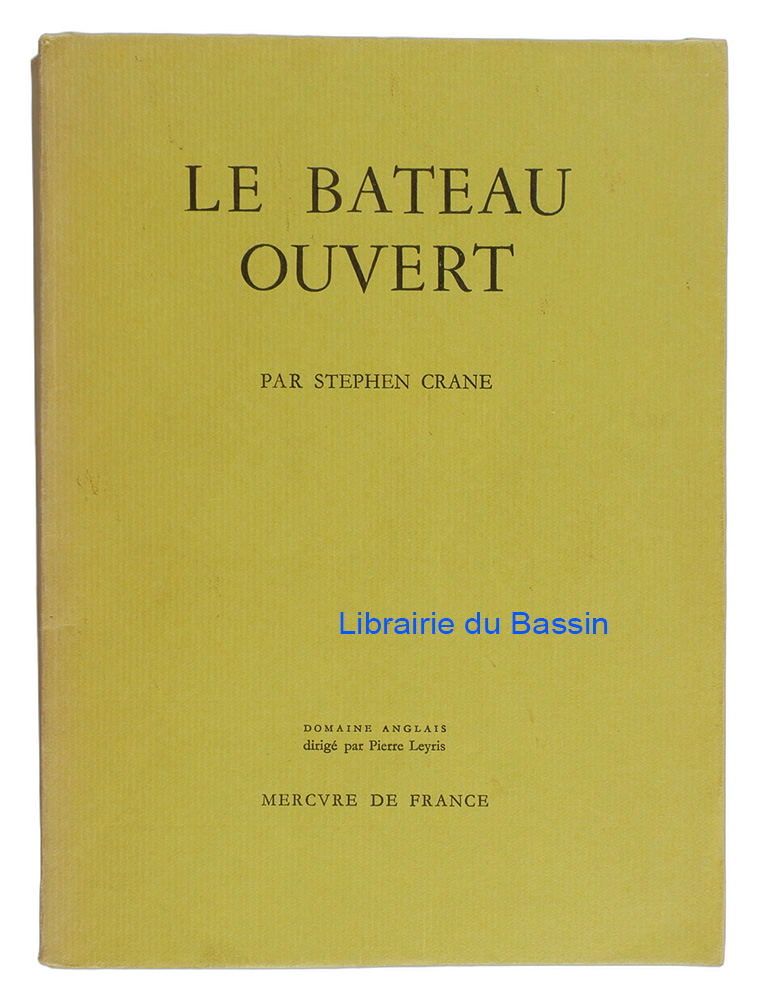 Livre moderne : Le bateau ouvert