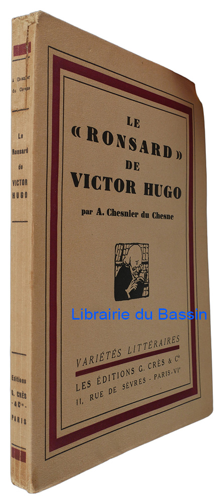 Livre moderne : "Le Ronsard" de Victor Hugo - Édition originale
