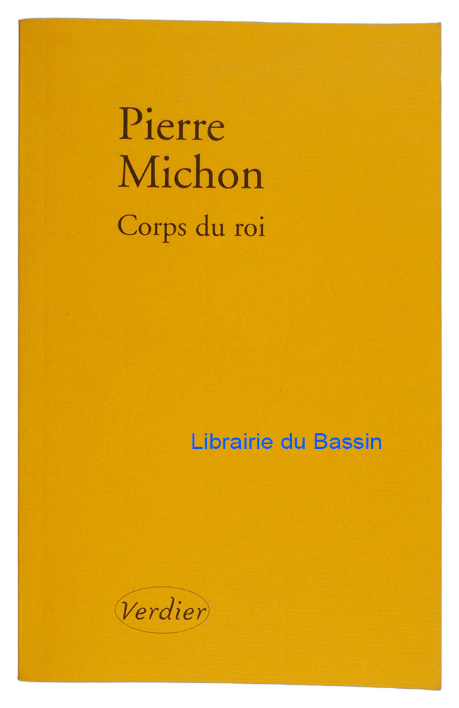 Livre moderne : Corps du roi