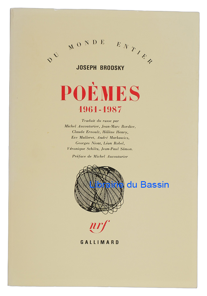 Livre moderne : Poèmes 1961-1987