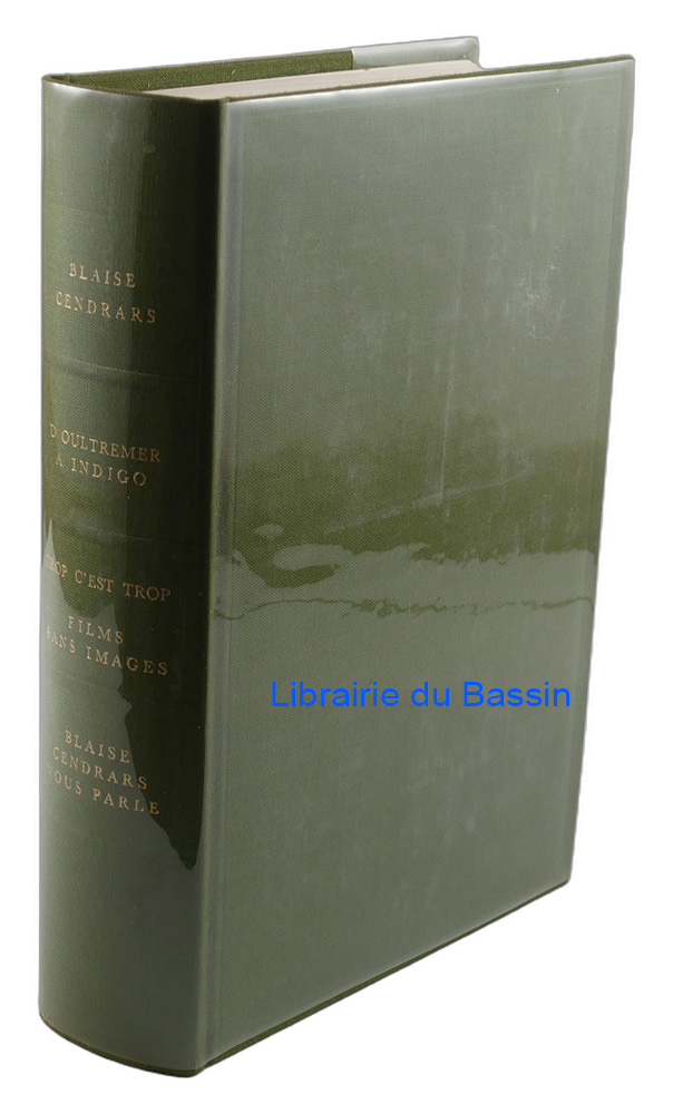 Livre moderne : D'Oultremer à Indigo Trop c'est trop Films sans images Blaise Cendrars vous parle