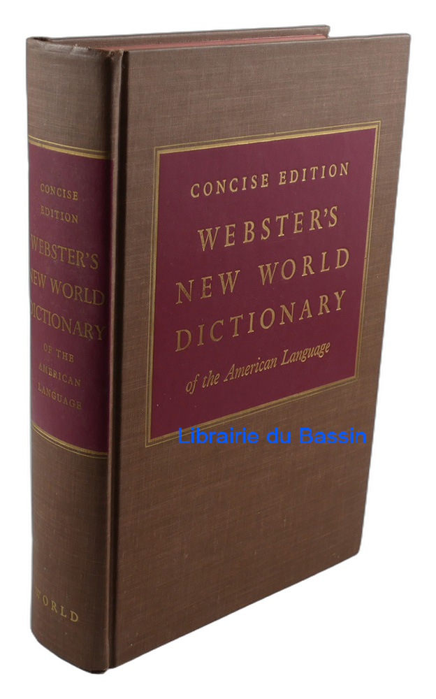 Livre moderne : Webster's New World Dictionary of the American Language