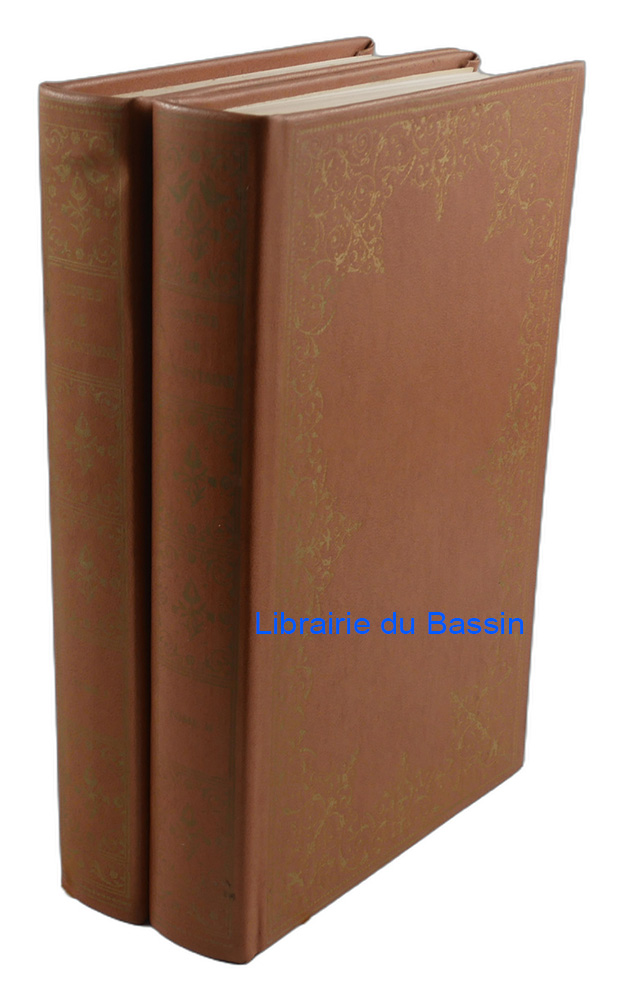 Livre moderne : Contes de La Fontaine 2 Tomes - Édition originale