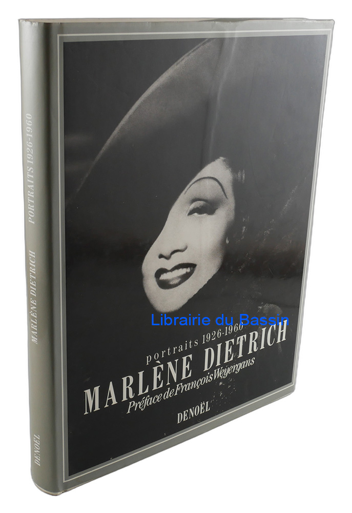 Livre moderne : Portraits 1926-1960 Marlène Dietrich