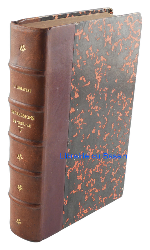 Livre moderne : Impressions de théâtre Cinquième série