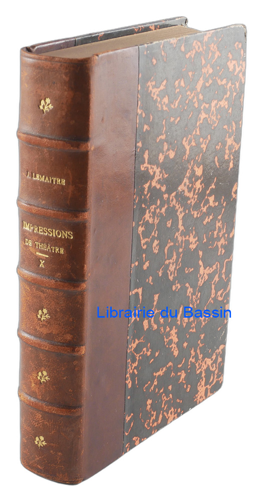 Livre moderne : Impressions de théâtre Dixième série