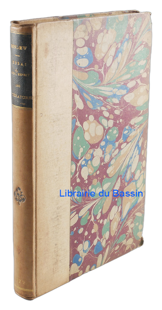 Livre moderne : Essai sur l'esprit des littératures La Grèce & son cortége ou La loi esthétique