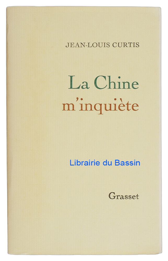 Livre moderne : La Chine m'inquiète Pastiches