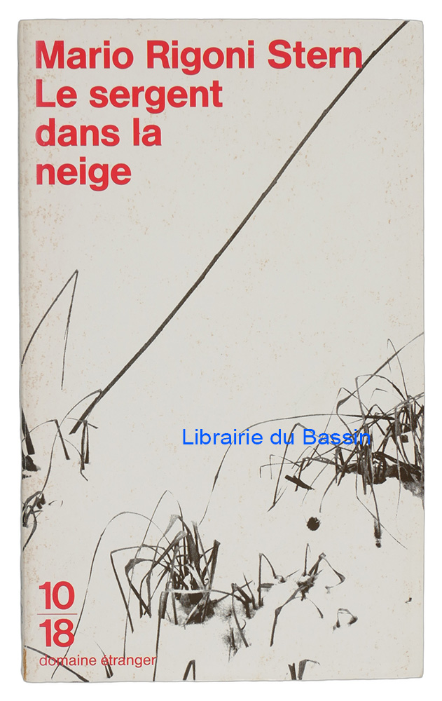 Livre moderne : Le sergent dans la neige