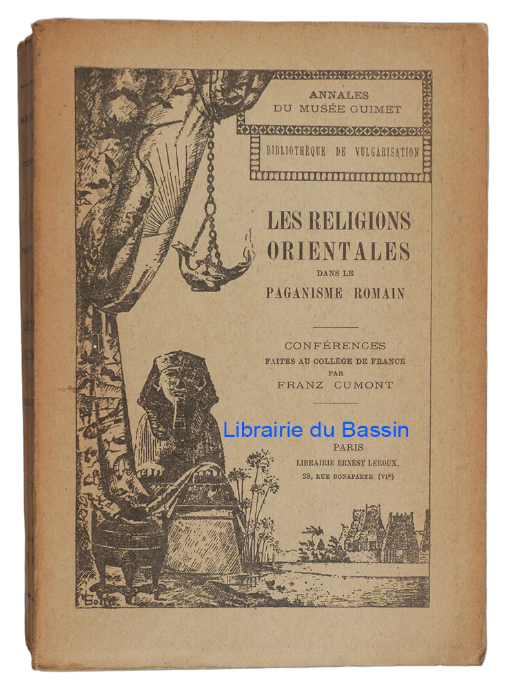 Livre moderne : Les religions orientales dans le paganisme romain