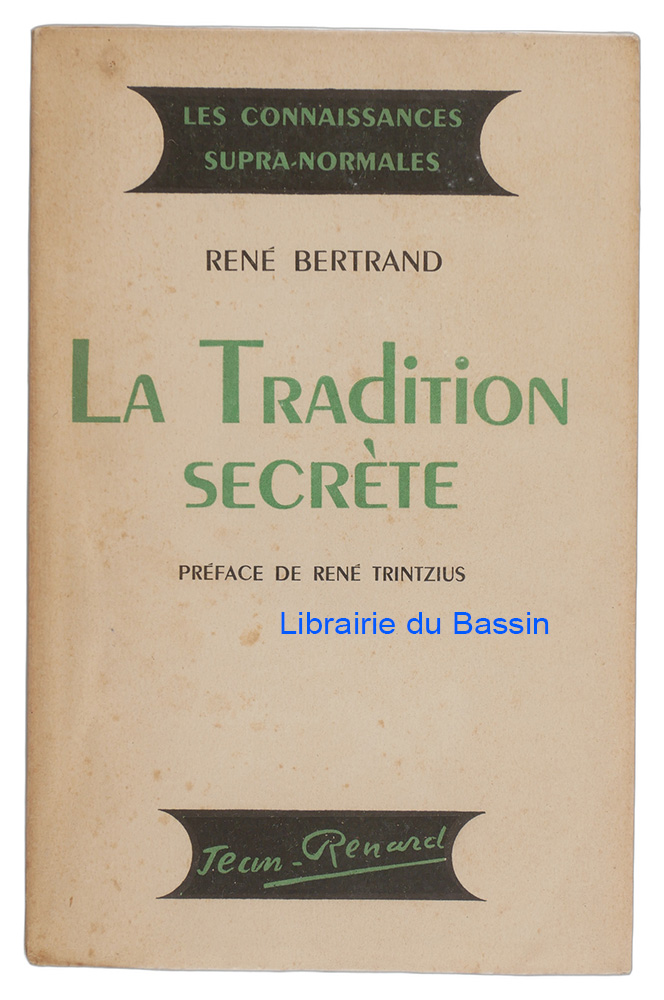Livre moderne : La tradition secrète