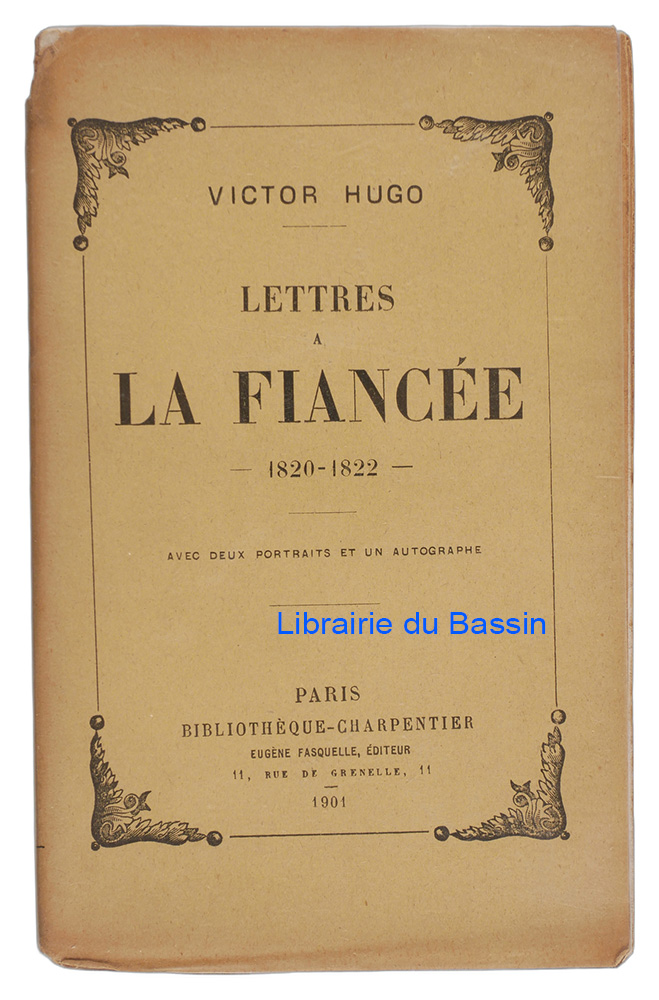 Livre moderne : Lettres à la fiancée 1820-1822