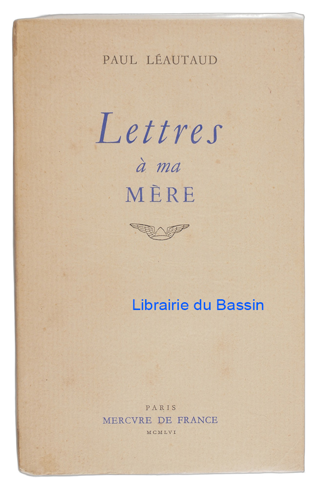 Livre moderne : Lettres à ma mère