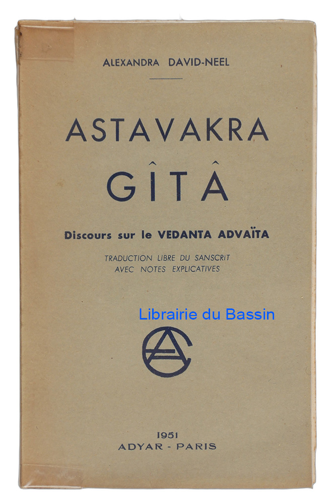 Livre moderne : Astavakra Gîtâ Discours sur le Vedanta Advaïta