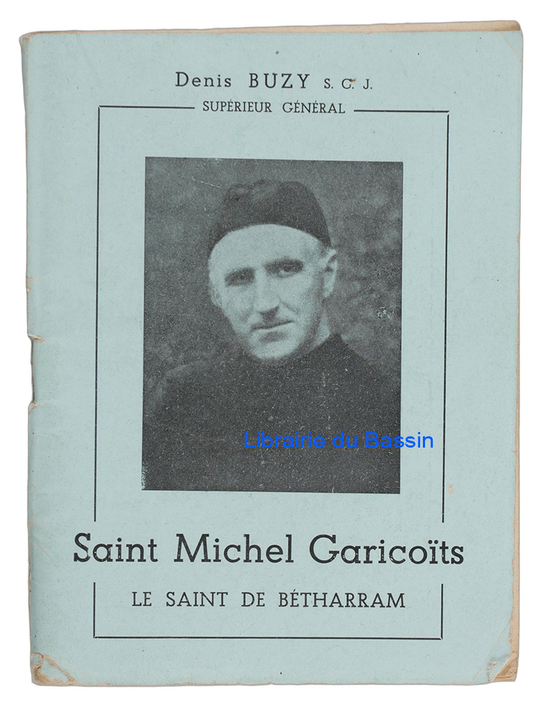 Livre moderne : Saint Michel Garicoïts Le saint de Bétharram