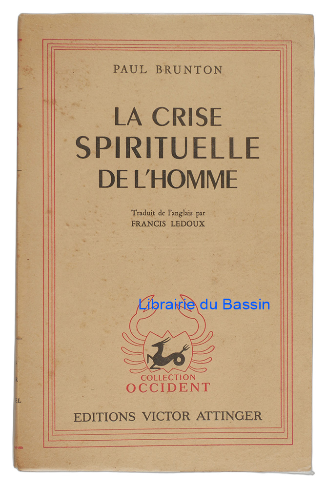 Livre moderne : La crise spirituelle de l'homme