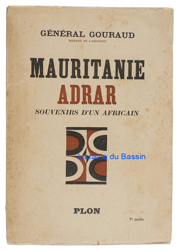 Livre moderne : Mauritanie Adrar Souvenirs d'un africain