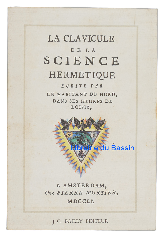 Livre moderne : La clavicule de la science hermétique - Édition originale