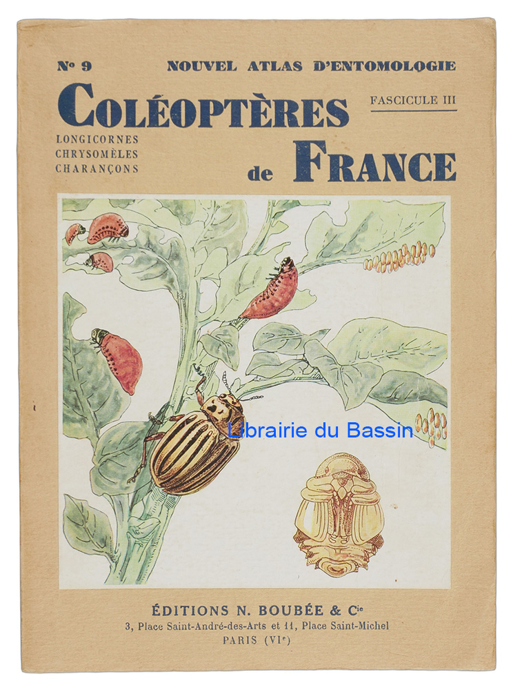 Livre moderne : Atlas des coléoptères de France Fascicule III Longicornes, chrysomèles, charançons
