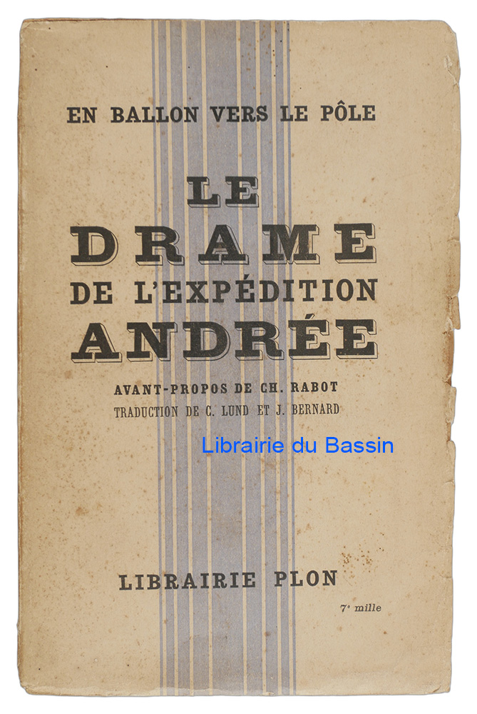 Livre moderne : En ballon vers le pôle Le drame de l'expédition Andrée
