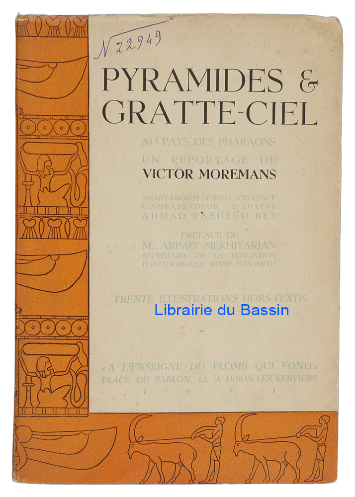 Livre moderne : Pyramides et gratte-ciel Au pays des pharaons - Édition originale