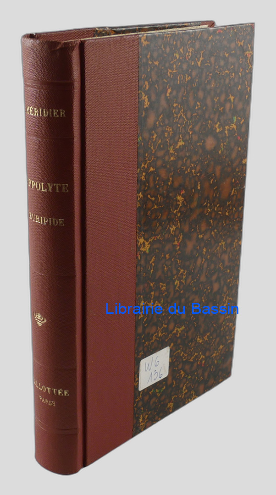 Livre moderne : Hippolyte d'Euripide - Édition originale