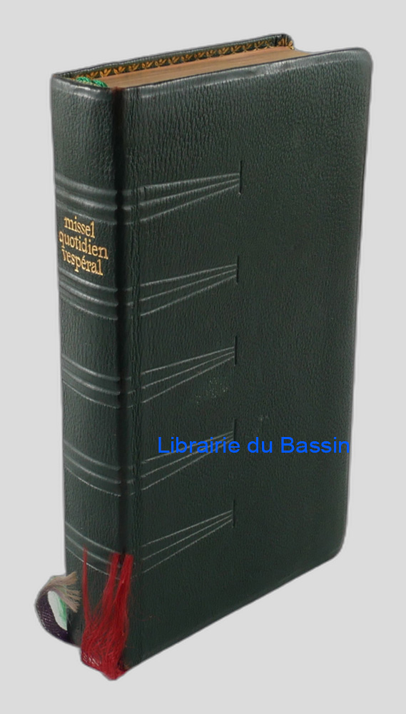 Livre moderne : Missel vespéral Quotidien