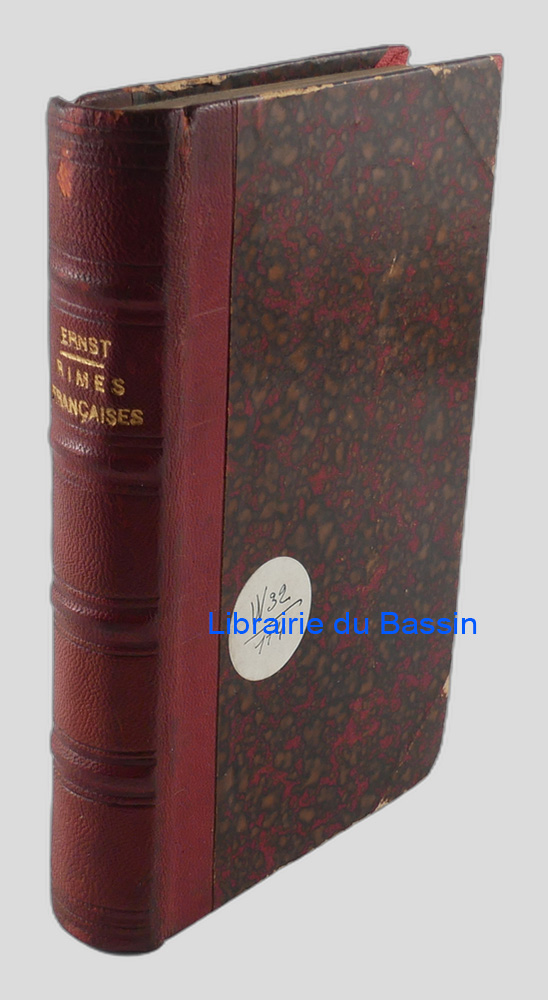 Livre moderne : Rimes françaises d'une alsacienne