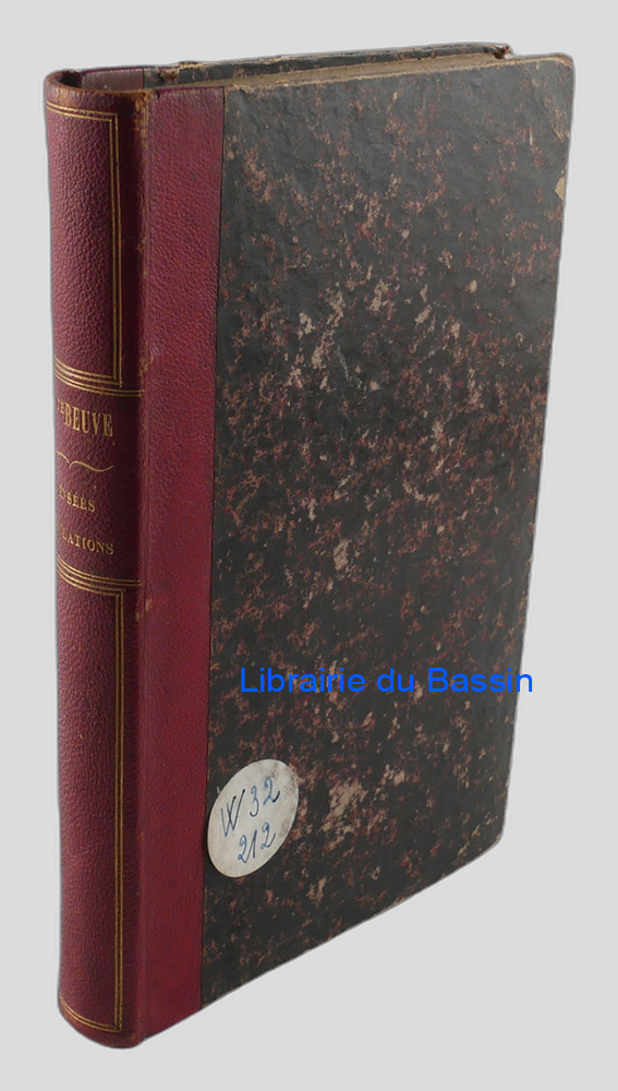 Poésies complètes de Sainte-Beuve Joseph Delorme Les Consolations Pensées d'Août