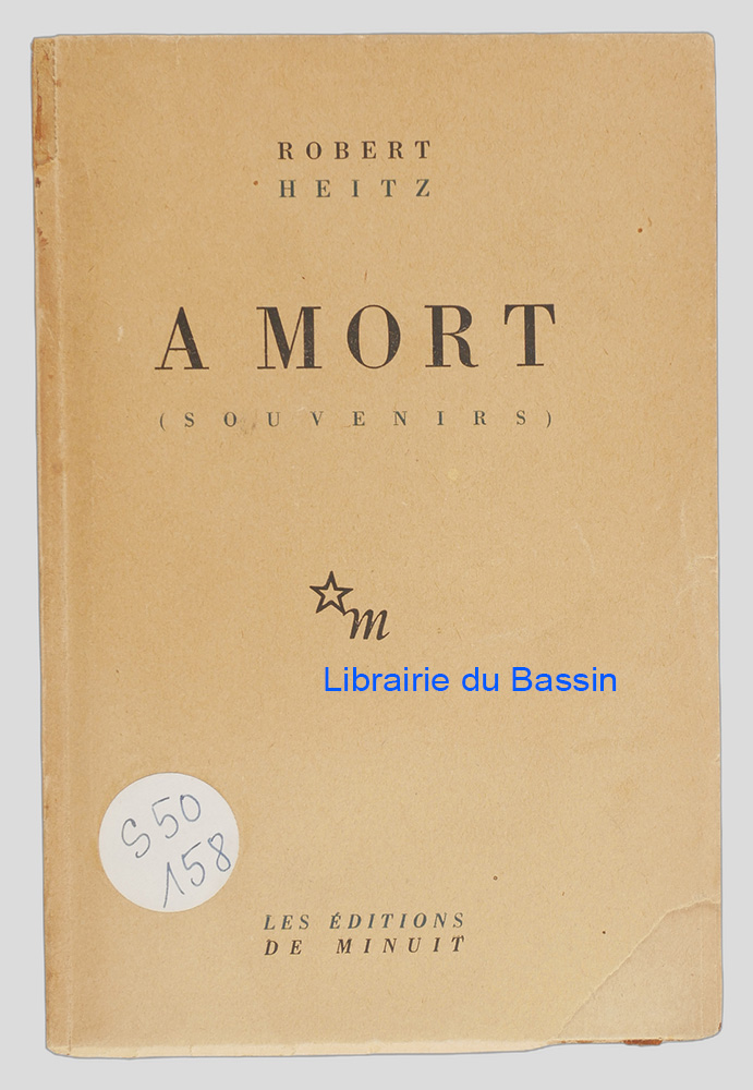 Livre moderne : A mort (souvenirs)