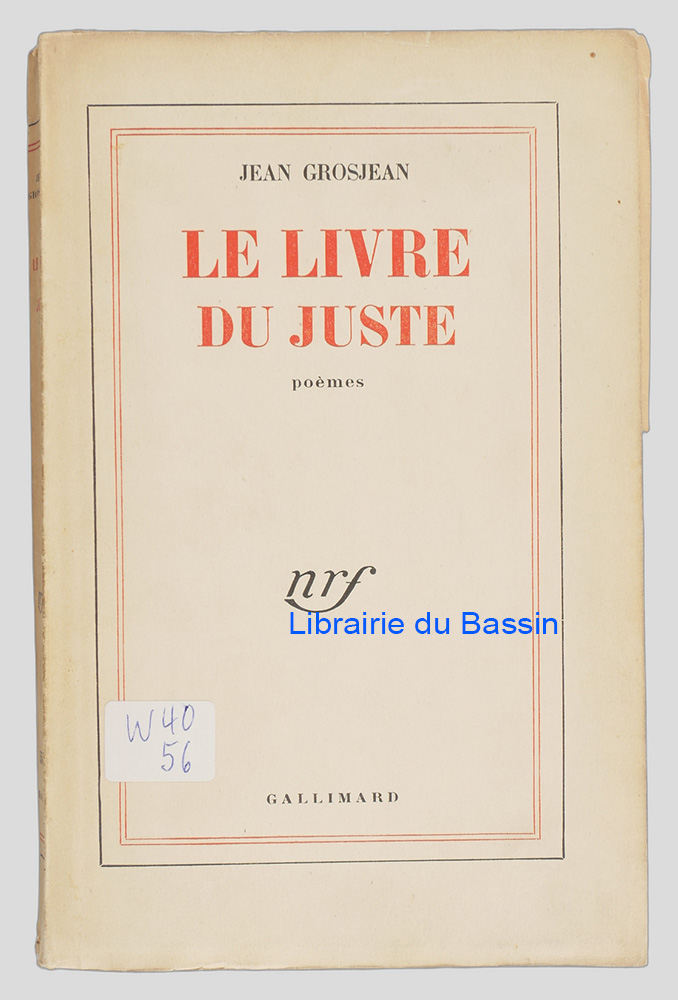 Livre moderne : La livre du juste