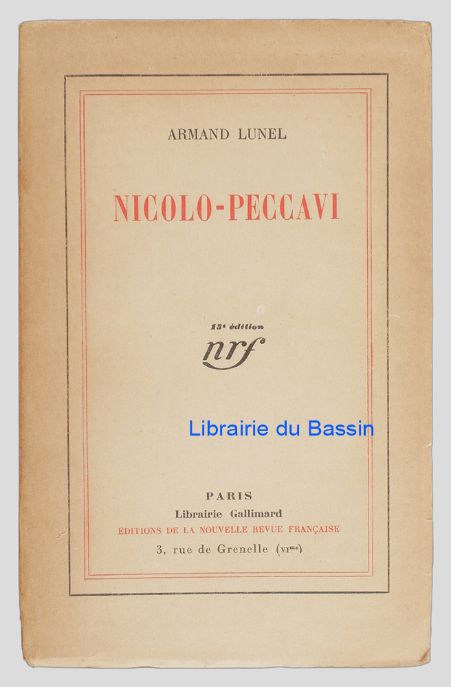 Livre moderne : Nicolo-Peccavi ou l'affaire Dreyfus à Carpentras