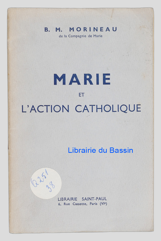 Livre moderne : Marie et l'action catholique