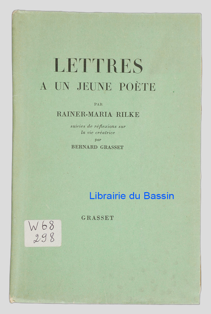 Livre moderne : Lettres à un jeune poète - Édition originale
