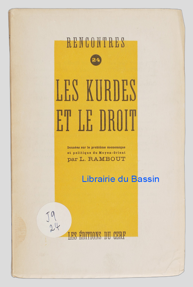 Livre moderne : Les kurdes et le droit