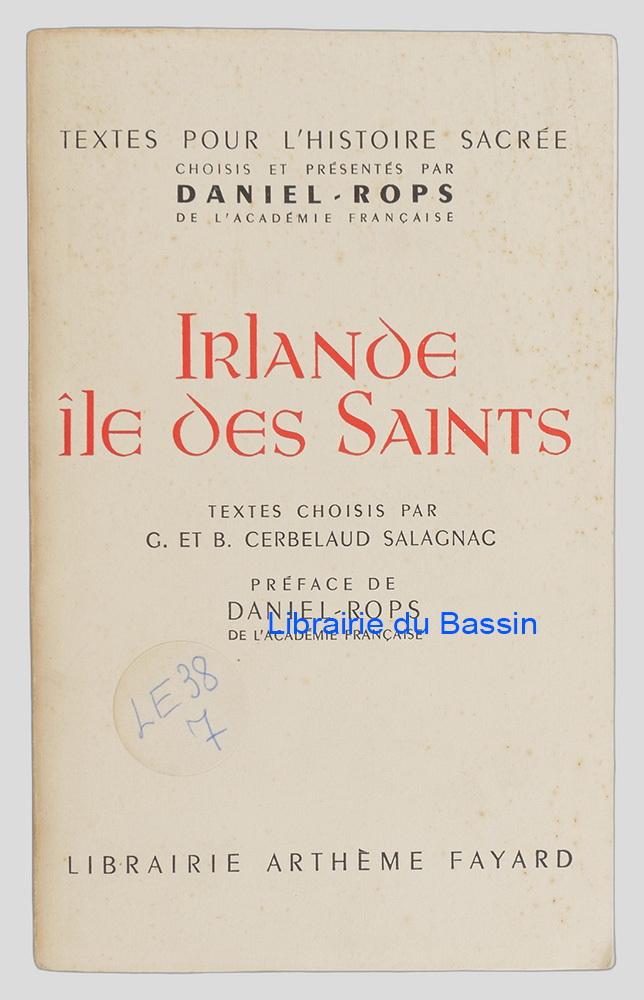 Livre moderne : Irlande Ile des Saints