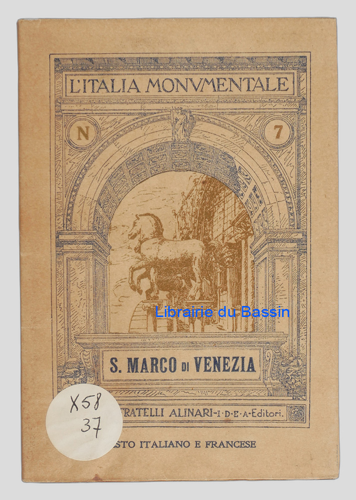 Livre moderne : La Basilica di S. Marco in Venezia